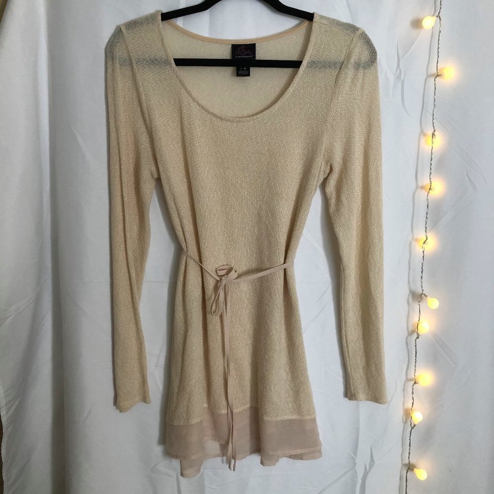 Maternity Tie Sweater Top